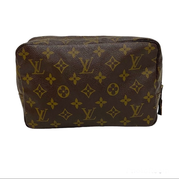 LOUIS VUITTON TROUSSE 23 Toiletry Case Clutch Travel Pouch Monogram Vintage - Picture 3 of 13